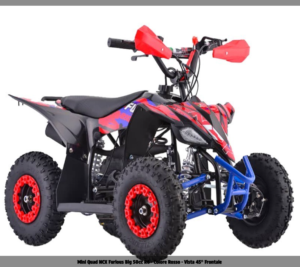 Mini-Quad big furious 50cc 2 tempi