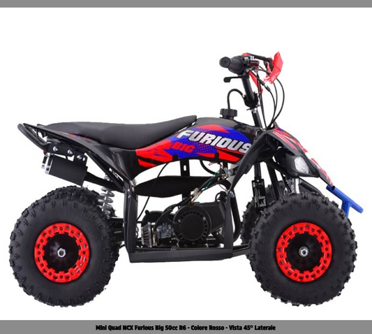 Mini-Quad big furious 50cc 2 tempi